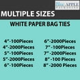 thumbnail image 7 of Plastic Twist Bag Ties 5"-White-(2000Pcs) Reusable Twist Ties for Multiple uses, 7 of 7