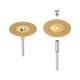 thumbnail image 4 of 10uds Diamante Corte Rueda 30mm Titanio Recubrimiento Corte Discos Diamante Corte Ruedas Reemplazo con 2uds 3mm Mandril para Giratorias Herramientas, 4 of 6