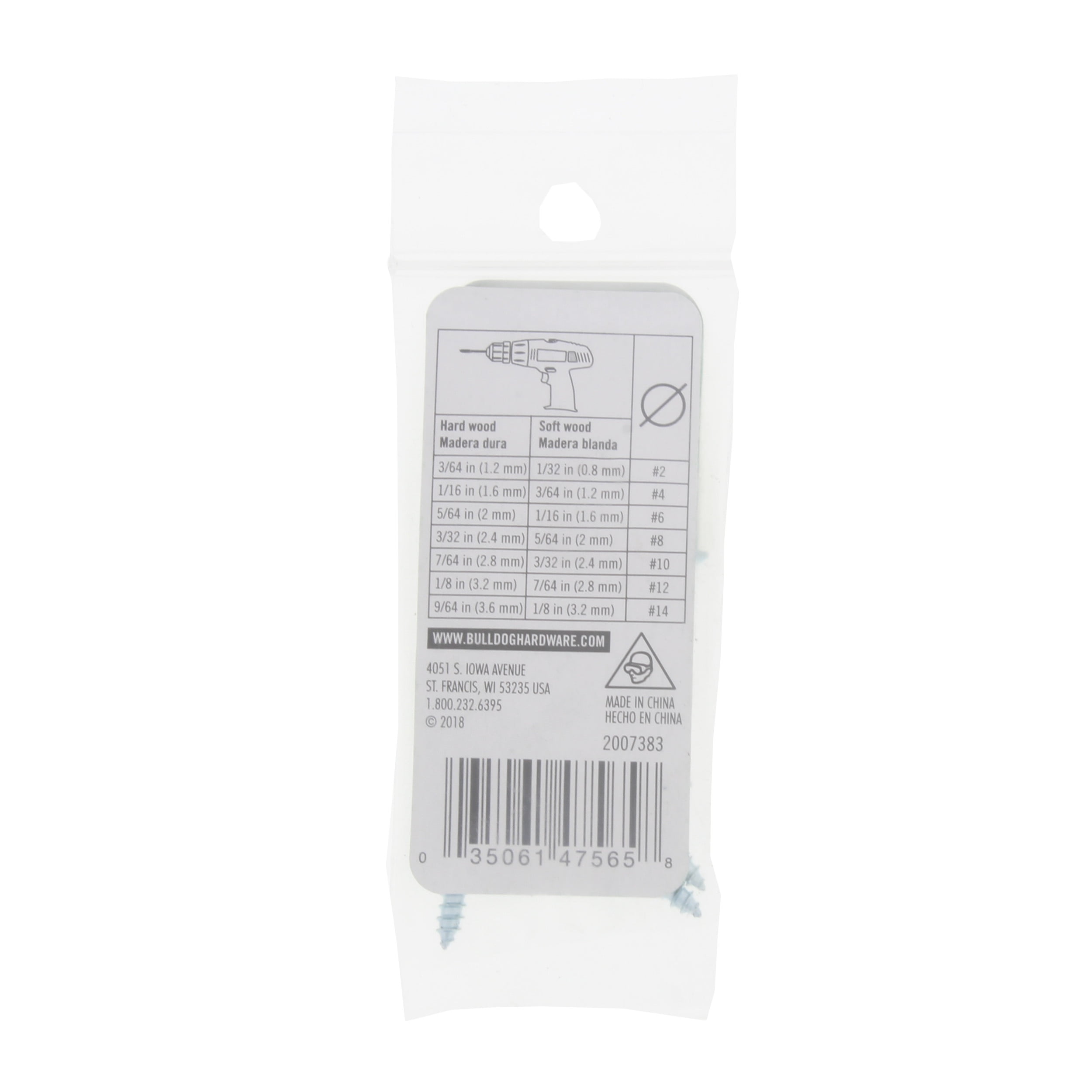 Bulldog Hardware #8 x 1-1/2 in. Phillips Flat Head Wood Screw, Zinc Plated (11 Pack)