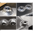 thumbnail image 5 of 2x Durable Aluminum Alloy Fitting Bungs Silver Color 3/8 NPT Connector Multi-Application for Fuel Tanks,, 5 of 5