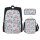 thumbnail image 1 of Easygdp Unicorn DoingYoga Mochila para Niños y Niñas con Set de Caja de Almuerzo y Estuche para Lápices 3 en 1, Mochila Escolar Estampada para Adolescentes, 1 of 7