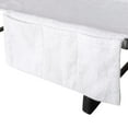 thumbnail image 5 of Muka Cotton Beach Pool Lounge Chair Cover Terry Bath Towel with Side Pockets, 29" x 85"-White, 5 of 8