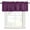 Purple, variant on Purple Burlap Texture Kitchen Valances for Windows, Farmhouse Vintage Purple Bathroom Window Valances 54x18 Inch Rod Pocket Window Treatments Valance Curtains for Living Room Bedroom Decor