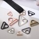 thumbnail image 4 of Uxcell 16 Piezas 1 3/4 Pulgadas Ajustador de Hebillas Triangulares Anillos D Strap Oro, 4 of 6