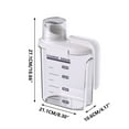 thumbnail image 2 of Meitianfacai Sealed Jar New Kitchen Grain And Miscellaneous Grain Jar Insect Proof -proof Sealed Jar Transparent Fresh-keeping Box Miscellaneous Grain, 2 of 3