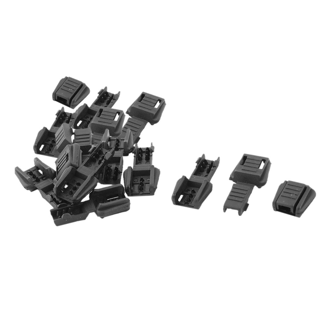 Plastic Single Hole Clothing Cord Lock Clip Stopper Drawstring Fastener