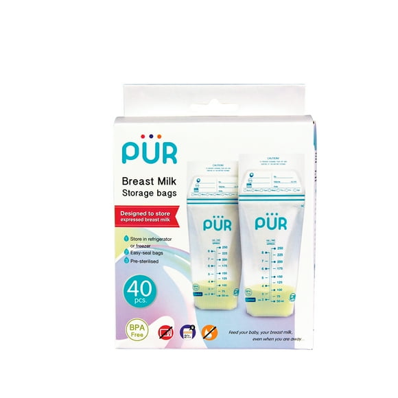 Bolsas almacenamiento leche materna 40 piezas PUR 6202