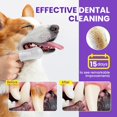 thumbnail image 4 of Toallitas de cuidado dental BuddyCheer para limpiar los dientes de perros y gatos, 4 of 7