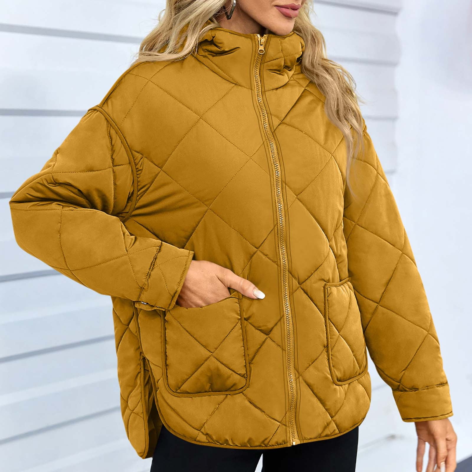 ジャケット・アウター YELLO y mountain puffey coat 0273914f-1afe-4008-8d44-