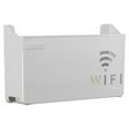 thumbnail image 1 of HLONK Wall Mounted Wifi Router Storage Box Cable Power Plus Wire Bracket Organizer for Home Bedroom Living Room Wall Storage Shelf, 1 of 21