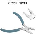 thumbnail image 2 of Steel Pliers, Wire Straightening Steel Pliers Wire Cutters Pliers Craft Jewelry Pliers DIY Tools for Beading Jewelry Making Repair Jewelry Processing Model Making, 2 of 8