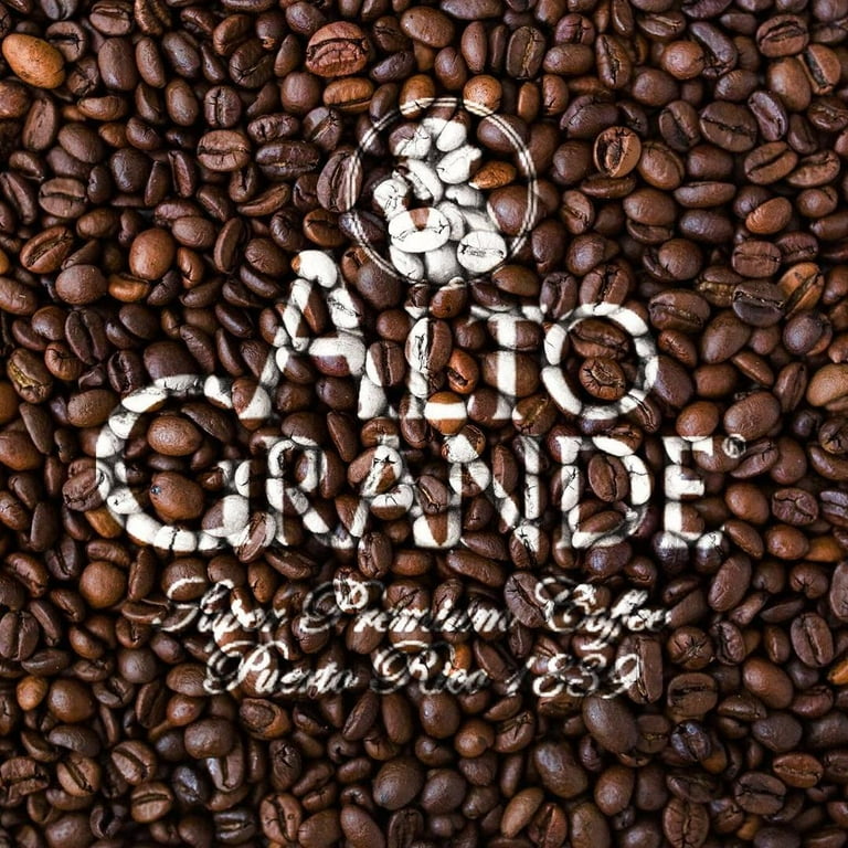 D'Aqui 100% Puerto Rico Arabica Whole Bean Coffee - Medium Roast, 2 Pack (16oz Each), Chocolate Notes