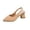 Beige, variant on Block Slingback Heels for Women Pointed Closed Toe Chunky Heels Office Work Shoes Women's Pumps for Business Casual Outfits