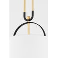 thumbnail image 3 of Hudson Valley Lighting 2034 Campbell Hall 14" Wide Pendant - Aged Brass / Black Brass, 3 of 4