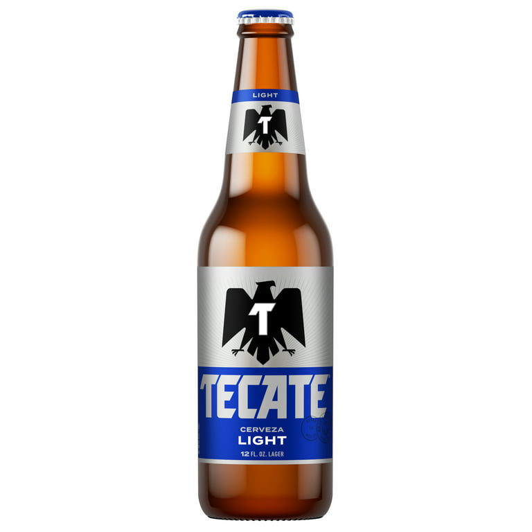 Tecate Light Mexican Lager Beer 12