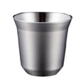 thumbnail image 2 of Taza de café de acero inoxidable 80 ml taza resistente al calor de pared para Espresso, 2 of 11