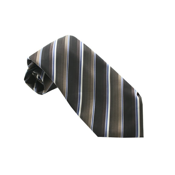 John Ashford Beige Multi Edi Stripe Tie Os