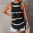 thumbnail image 5 of LSLJS Débardeurs à Col Rond pour Femmes Mode Été Ample Imprimé T-Shirt à Manches Courtes Blouse Décontractée, 5 of 5