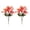 Pink, variant on Faux Silk Hibiscus Flowers Artificial Tropical Flower Stems Table Centerpiece for Vase Wedding Home Decor 2-Pack Hot Pink