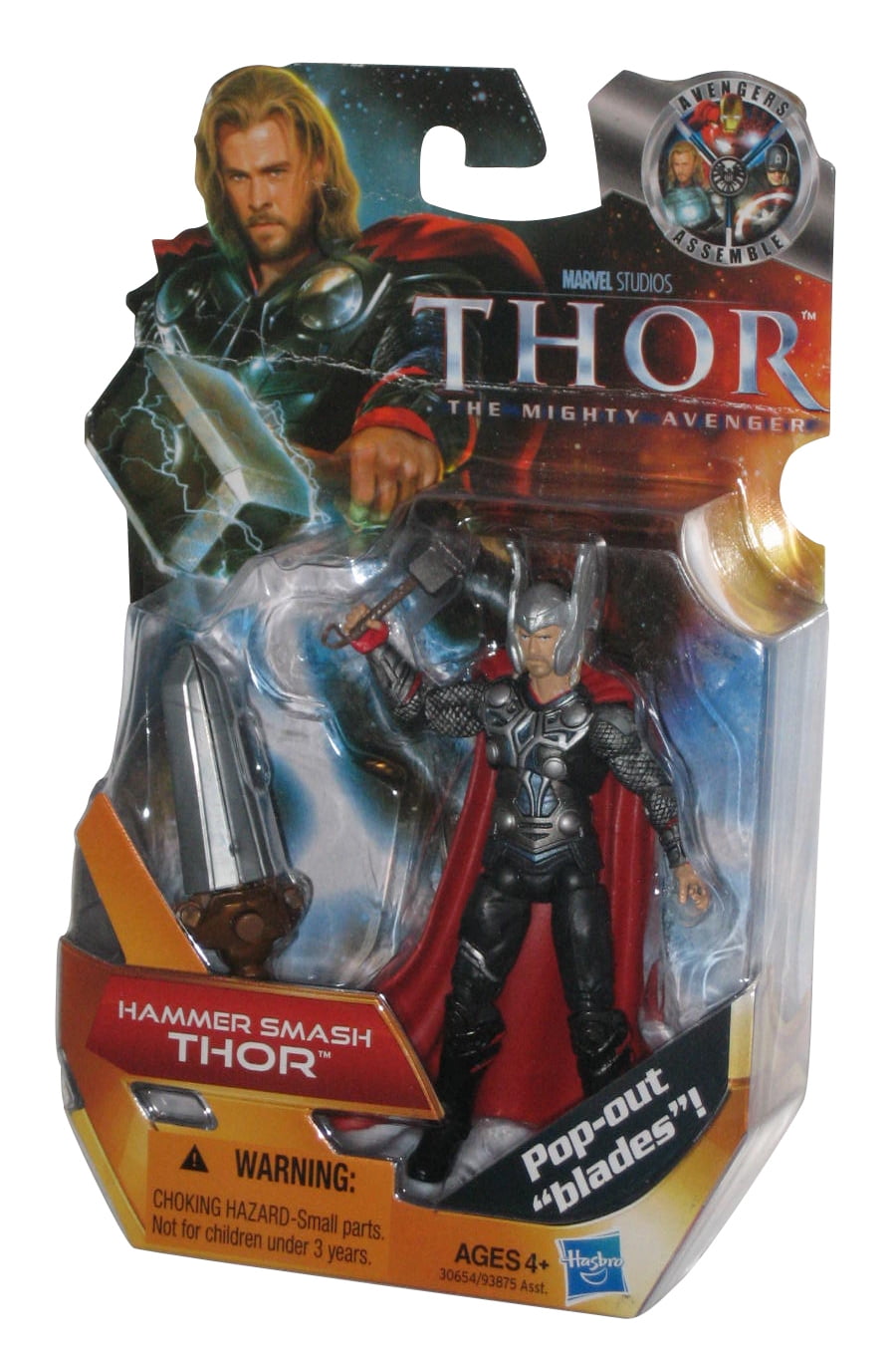 Marvel Hammer Smash Thor The Mighty Avenger 3.75 Inch Figure #07 ...