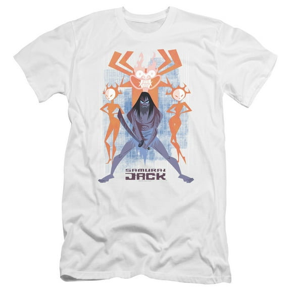 Samurai Jack - Jack Vs Evil - Premium Slim Fit Short Sleeve Shirt - Small