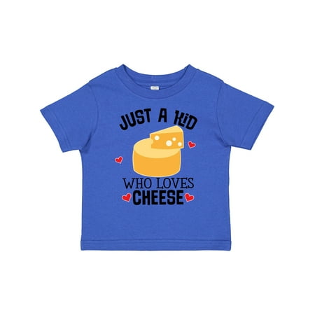 

Inktastic Cheese Lover Kids Outfit Gift Toddler Boy or Toddler Girl T-Shirt
