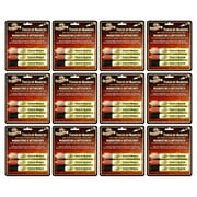 Parker & Bailey Touch-up Markers Furniture 3 Wood Tones Brown Color, 12 Pack
