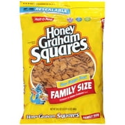 Malt O Meal: Cereal Honey Graham Squares Family Size, 24 Oz