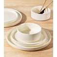 thumbnail image 4 of Juego de vajilla TheTerra de 24 piezas, porcelana beige para 8 personas, 4 of 7