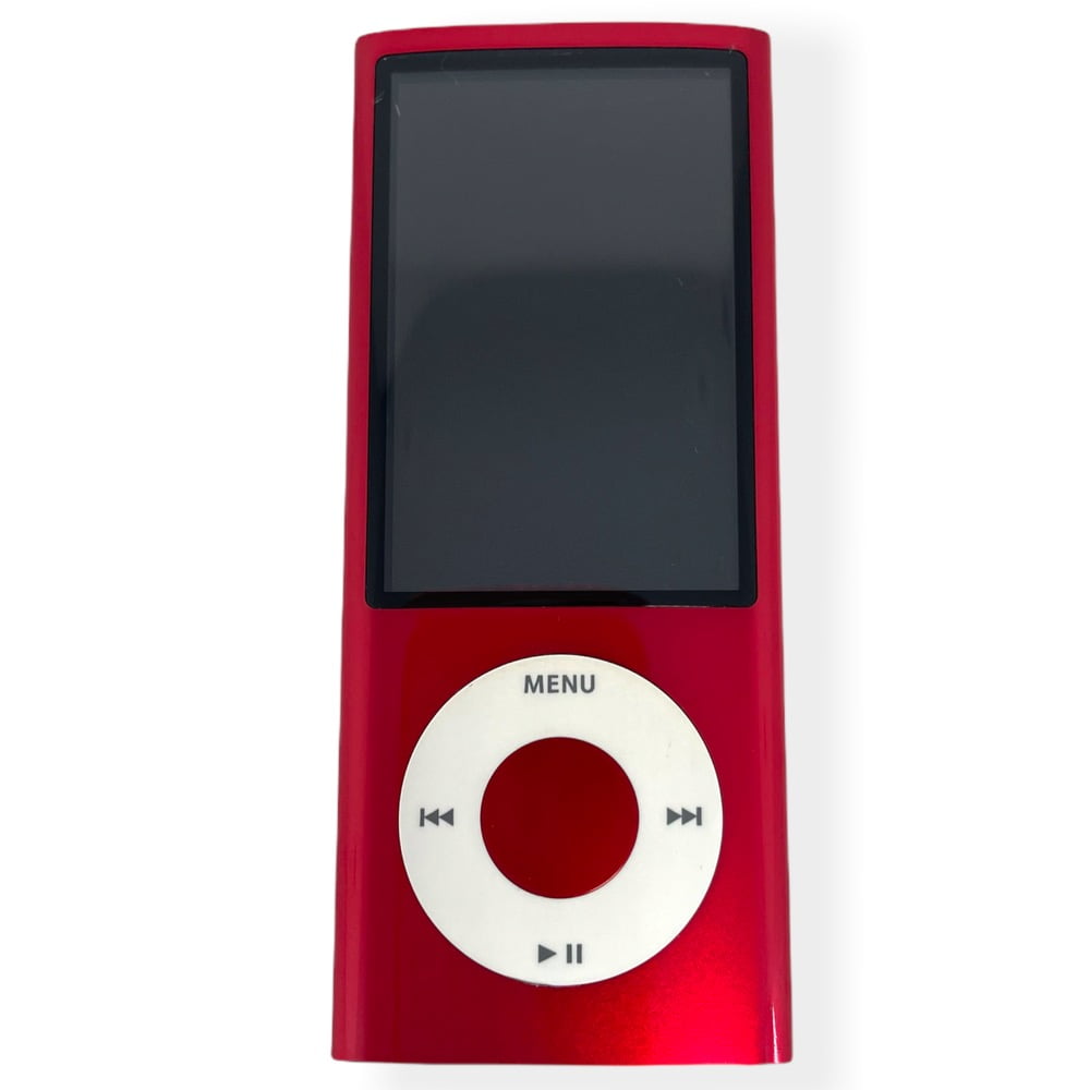 Used Apple iPod Nano 5th Generation 16GB Red, MP3 Player, Like New , New  Battery , Retail Box!