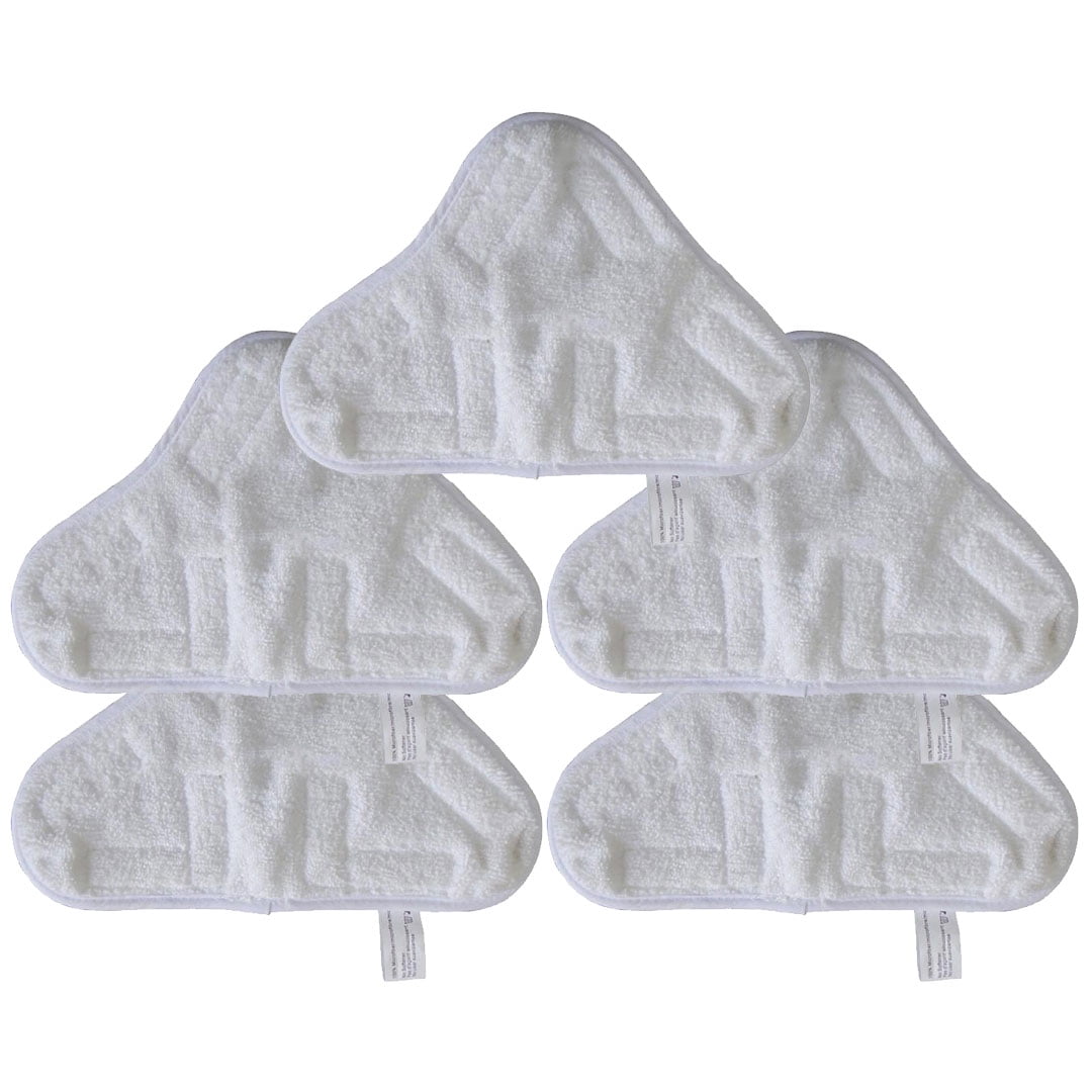 5 x To Fit H20 Steam Cleaner Microfibre Mop Cloth Washable Replacement Pads Kit 