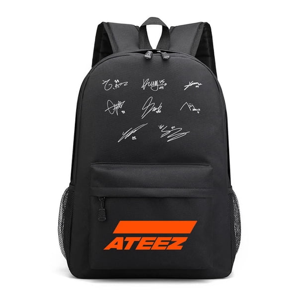 Mochila Ateezs con dibujos animados para niños, escuela, anime, 29 x 14 x 40 cm, Oxford