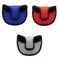 thumbnail image 1 of 3pcs Golf Putter Mallet Cover Protect Clubs Headcover Easy To Use For Golfer Baoblaze none, 1 of 8
