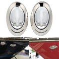 thumbnail image 4 of Luces laterales para barcos IP66 impermeables resistentes pulidas 2 piezas lámparas de navegación LED para vehículos recreativos yates barcos ANGGREK Otros, 4 of 8