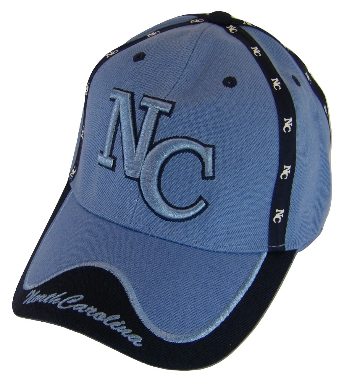 BVE Sports Novelties North Carolina Men's Adjustable Baseball Cap