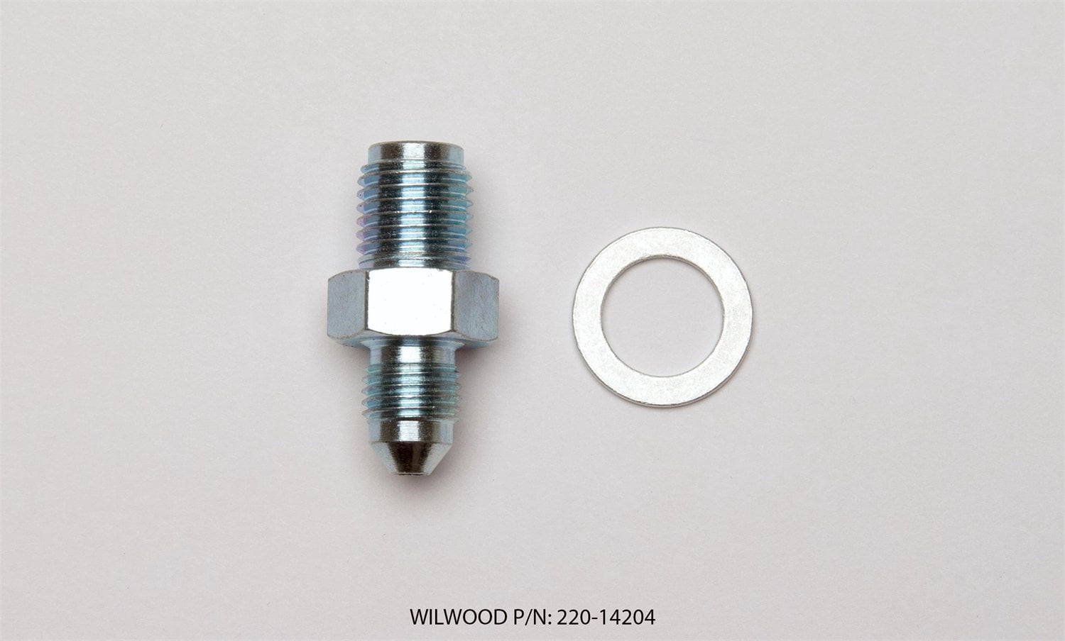 Wilwood 220 14204 Master Cylinder Adapter Fitting 3an Male To 7 16 20 Straight Walmart Com