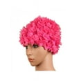 thumbnail image 2 of Women Ladies Vintage Style Floral Flower Adult Swimming Swim Cap Bathing Hat, 2 of 7