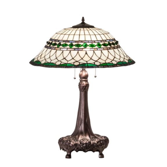 Meyda Lighting 31" High Tiffany Roman Table Lamp