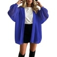 thumbnail image 6 of hotojiny Women's Cardigan Oversized Summer Long Sleeve Open Front Lightweight Jacket Flowy See Through Sheer Cardigans, 6 of 6