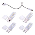 thumbnail image 2 of CIMAXIC 5 Pcs USB Mini Table Lamp Portable Night Light Reading Lighting, 2 of 4