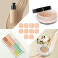 thumbnail image 3 of Unique Bargains 10 Pcs Square Face Makeup Sponge for Bedrooms Nude Hydrophilic Polyurethane, 3 of 5