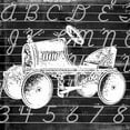 thumbnail image 3 of Robertson, Walter 15x15 Black Modern Framed Museum Art Print Titled - Blackboard Tractor, 3 of 5