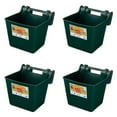 thumbnail image 1 of Little Giant Heavy Duty 15 Quart Mountable Plastic Hook Feeder, Green (4 Pack), 1 of 3