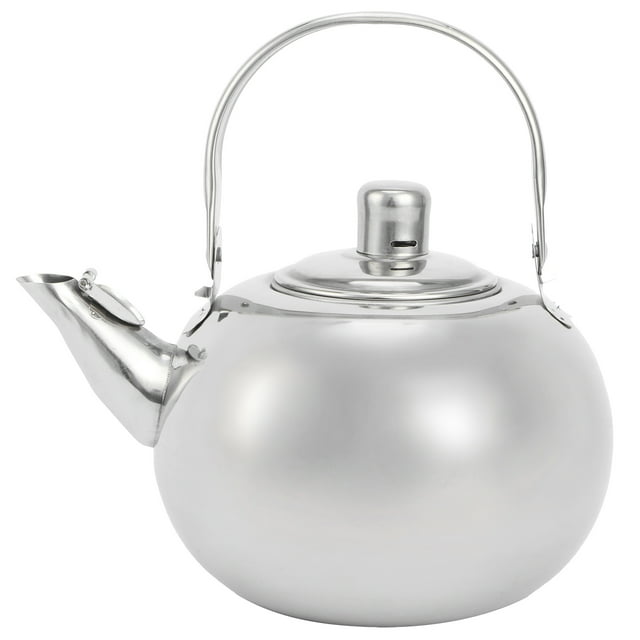 Hervidor de agua de fondo plano, tetera de acero inoxidable 304, tetera de acero inoxidable, cafetera, valor inmejorable