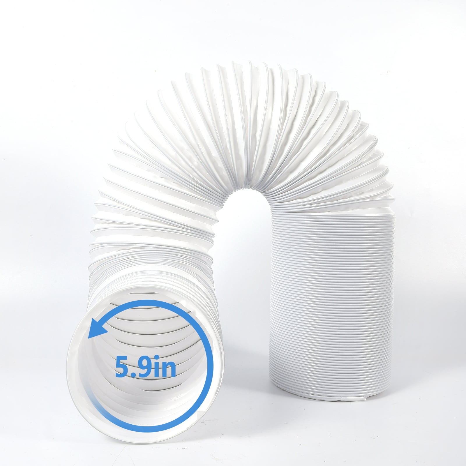 Simzone 1pcs Plastic Portable Air Conditioner Hose Portable Air