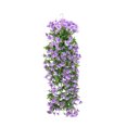 thumbnail image 2 of Ycandiee Artificial Fake Hanging Flowers Plants for Outdoor Spring Decoration, Artificial Hanging Flowers, Faux Silk UV Resistant Look Real Trailing Vines for Outside Home Planter Porch Patio, 2 of 6