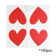 thumbnail image 2 of Fmbmuo 100 Pcs Valentine's Day Napkins Heart-Patterned Paper Decorations, Romantic Heavy-Duty Red Cutlery Set for Romantic Dinner, 2 of 5