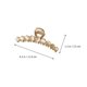 thumbnail image 4 of 1pc Simple Alloy Peink Clip Mujer Clip de Pelo Moda Cabello Cabello Accesorio para el cabello, 4 of 6
