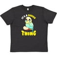 thumbnail image 3 of Inktastic Budgie Parakeet Budgerigar Youth T-Shirt, 3 of 5