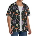 thumbnail image 2 of Kdxio Men'S Hawaiian Shirt For Men Short Sleeve Shirt Mushrooms Summer Casual Holiday Beach Button Down T-Shirts, 2 of 5